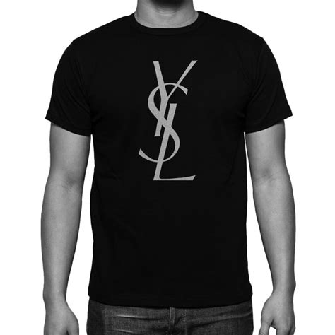 yves saint laurent logo shirt|yves Saint Laurent shirt men.